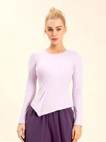 Camiseta deportiva suave piel - Lila Púrpura - Ver 7