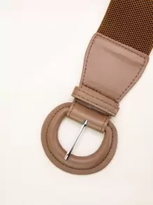 2pcs Simple Wide Belt Set Halloween Summer, School Fall, Autumn, Halloween - Multicolor - View 4