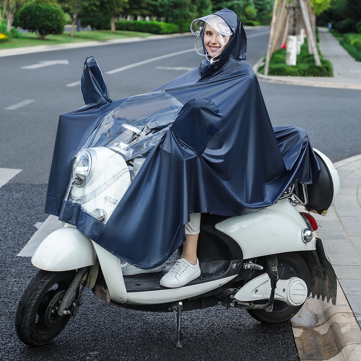 1шт Дождевик электрический Велосипед