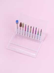 10入組指甲拋光頭套裝 - 藍色 - 查看 1