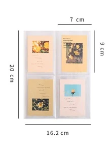 1張3英寸透明相冊 - 無色 - 查看 3