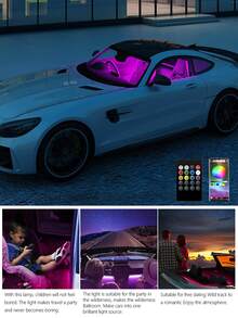 1pc Car LED Strip Light