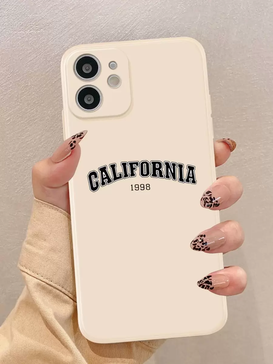 字母圖案手機殼,適用於iphone 11,iphone 13,iphone 14 Pro Max - 彩色 - 查看 1