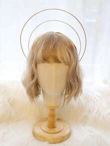 Băng đô kim loại nhiều lớp - Hoa hồng vàng - Xem 2