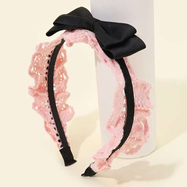 

Bow Knot Decor Headband, Multicolor