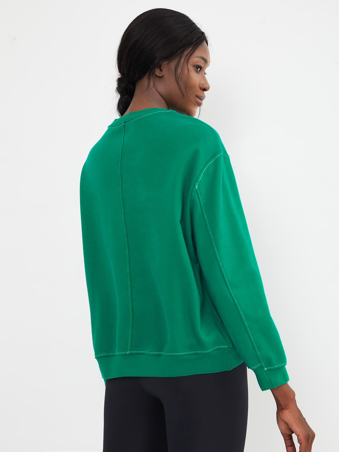 Drop Shoulder Sweatshirt