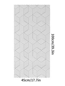 1pc Giấy dán tường hoa văn hình học - Nhiều màu - Xem 3
