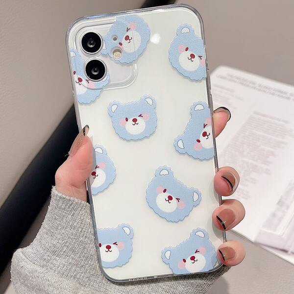 

Cartoon Bear Phone Case, Multicolor