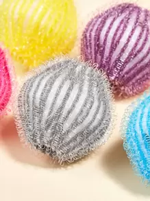 6入組隨機色寵物衣服洗衣球