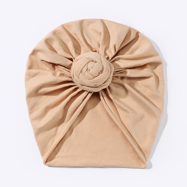 

Baby Solid Ruched Hat, Khaki