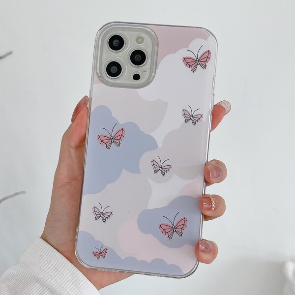 

Butterfly Painted Phone Case, Multicolor