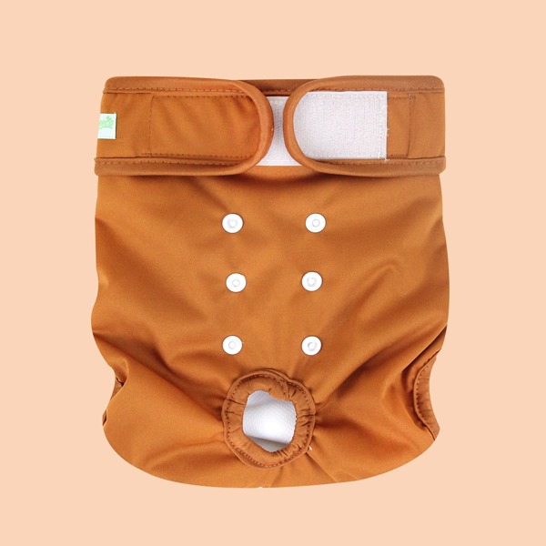 

Plain Pet Sanitary Pant, Brown