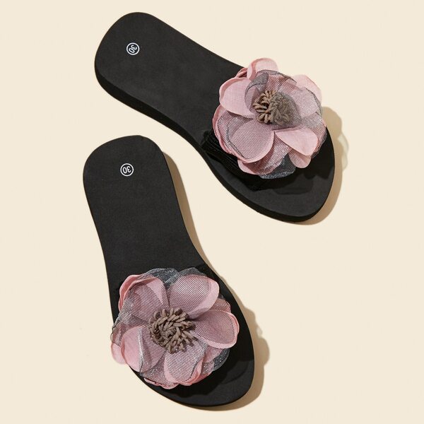 

Girls Floral Decor Slides, Multicolor