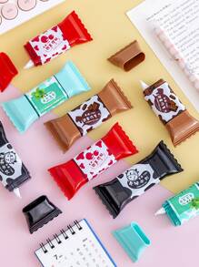 1入組糖果形狀隨機修正帶 - 彩色 - 查看 1