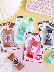 1入組糖果形狀隨機修正帶 - 彩色 - 查看 3