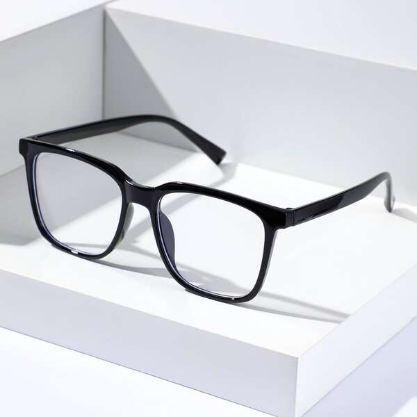 

Men Anti-blue Light Eyeglasses, Black