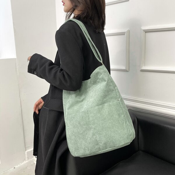 

Minimalist Square Bag, Green