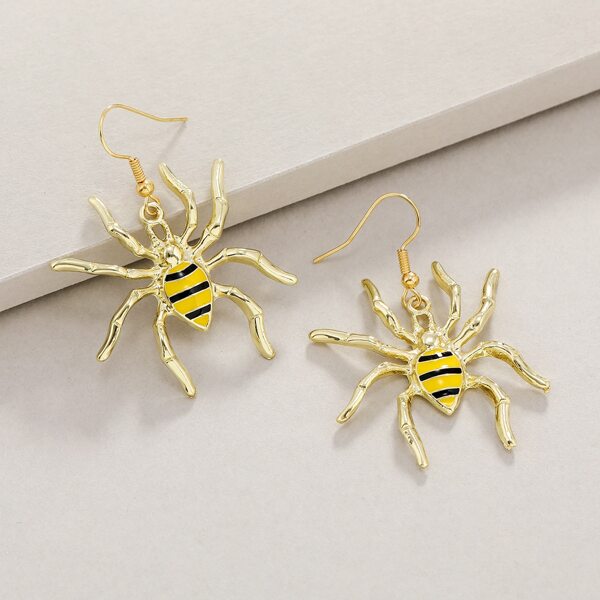 

Spider Decor Drop Earrings, Multicolor