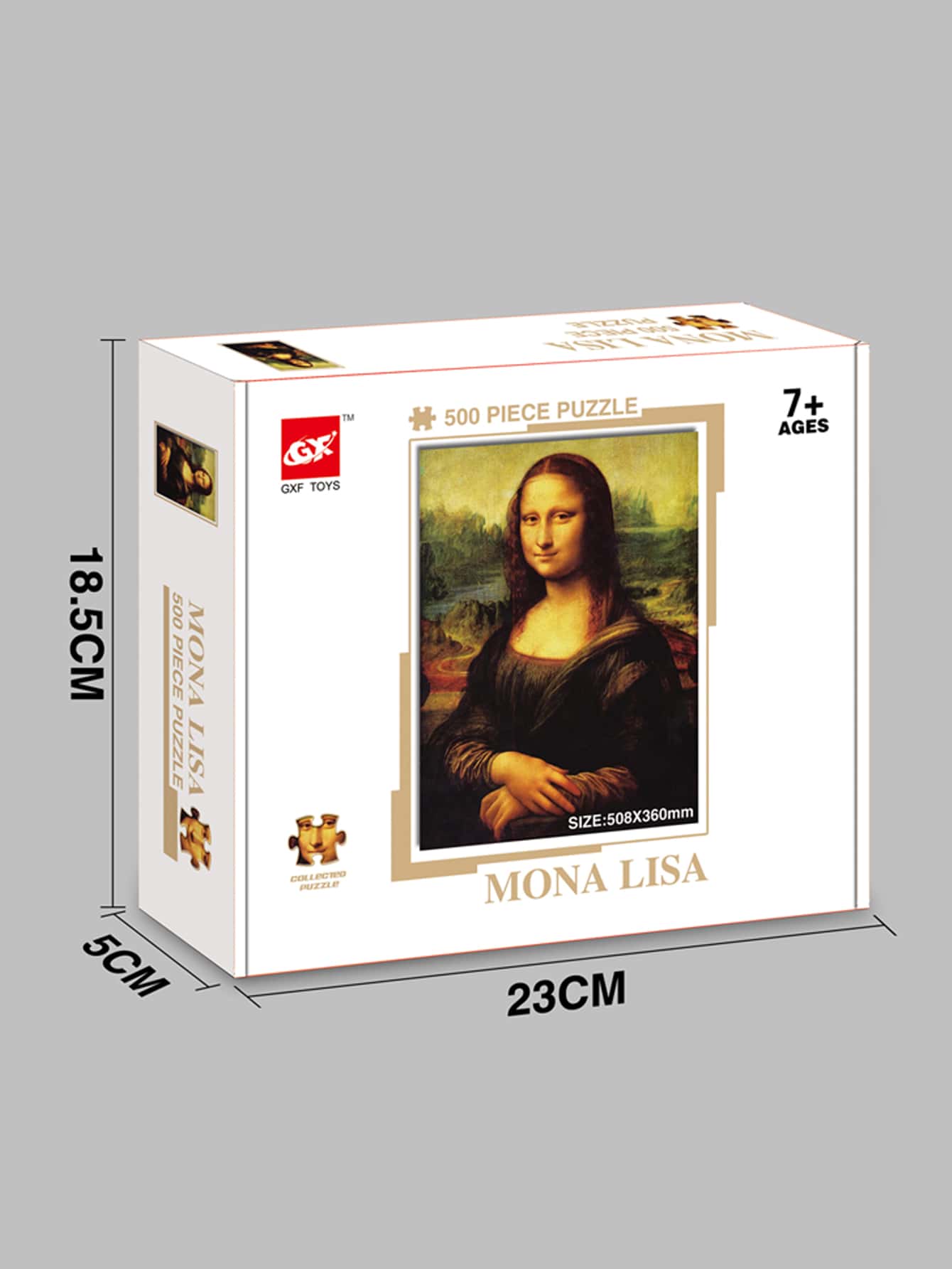 500pcs Mona Lisa Pattern Jigsaw Puzzle | SHEIN USA