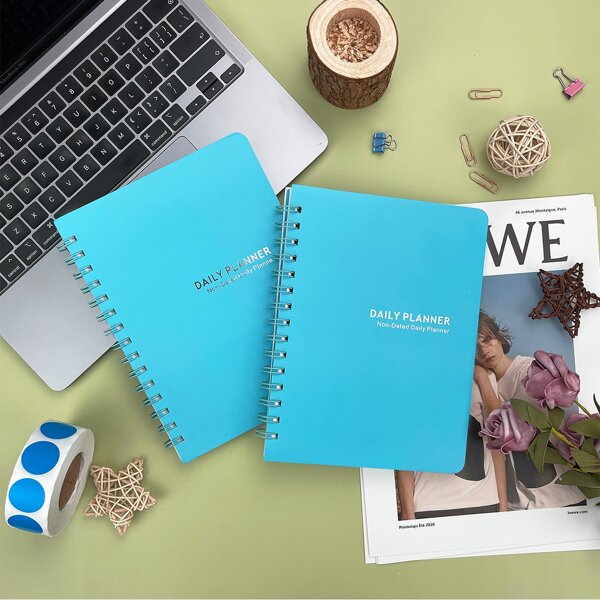 

1pc Business Plan Notebook, Blue