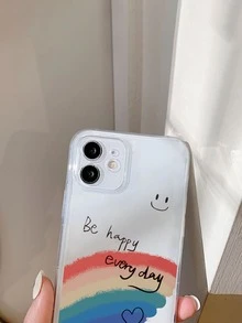 彩虹條紋手機外殼 - 彩色 - 查看 3