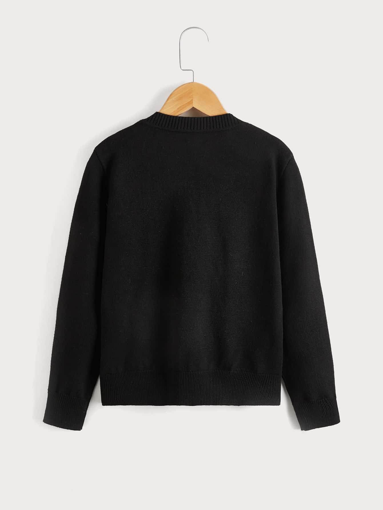 SHEIN Boys Argyle Pattern Button Through Cardigan SHEIN USA