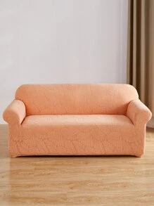 Vải bọc ghế sofa co giãn Jacquard - trái cam - Xem 1