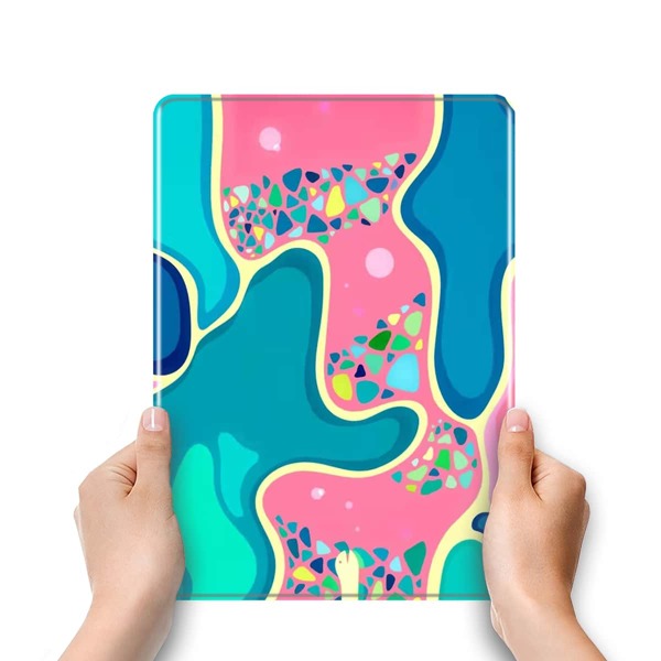 

Чехол для iPad с узором камнем, Многоцветный