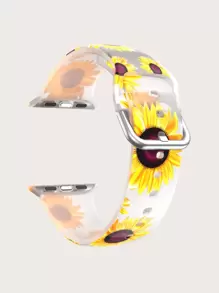 Dây đeo đồng hồ hình hoa tương thích với Apple Watch - Nhiều màu - Xem 1