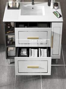 50M Chải Sàn Viền Chống Thấm Nước Đường May Dán Tường Khoảng Cách Trần Nhà Trang Trí Tự Dán Ngói Băng - Bạc - Xem 5