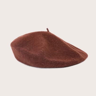 Minimalist Solid Beret