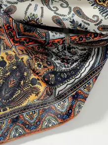 1 Khăn quàng cổ in họa tiết cho nữ, Khăn trùm đầu thời trang thường ngày, Thích hợp cho bãi biển, ngày lễ và sử dụng hàng ngày Băng đô cài tóc Băng đô thấm mồ hôi, Đồ dùng học tập, Đại học, Băng đô - Nhiều màu - Xem 3