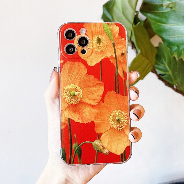 

Flower Pattern Phone Case, Multicolor