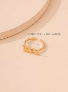 Nhẫn trang trí số năm - Vàng - Xem 3