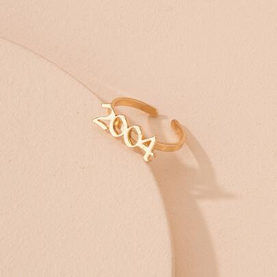 Number Decor Ring