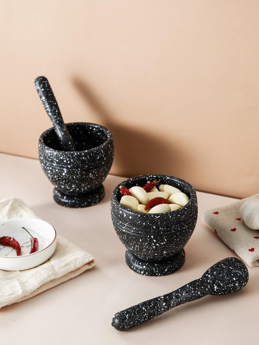 1 Bộ Máy Xay Tỏi Bằng Tay, Dụng Cụ Cắt Rau Củ Quả, Đồ Dùng Nhà Bếp, Dao Cắt, Thực Phẩm, Salad, Trang Trí, Bảo Quản, Tiệc, Sinh Nhật. - Xám - Xem 1