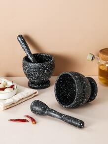 1 Bộ Máy Xay Tỏi Bằng Tay, Dụng Cụ Cắt Rau Củ Quả, Đồ Dùng Nhà Bếp, Dao Cắt, Thực Phẩm, Salad, Trang Trí, Bảo Quản, Tiệc, Sinh Nhật. - Xám - Xem 3