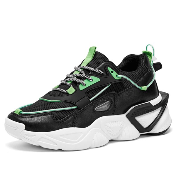 

Men String Decor Chunky Sneakers, Multicolor
