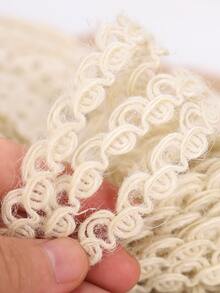 10m Pabilo Trenzado Decorativo Blanco + 1 Pieza Cinta Para Envolver Regalos - Beis - Ver 3