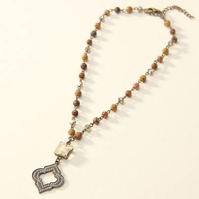 Stone Decor Necklace