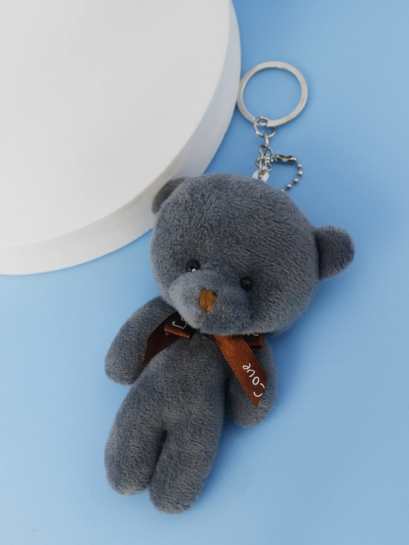 Porte-clés à breloque ours