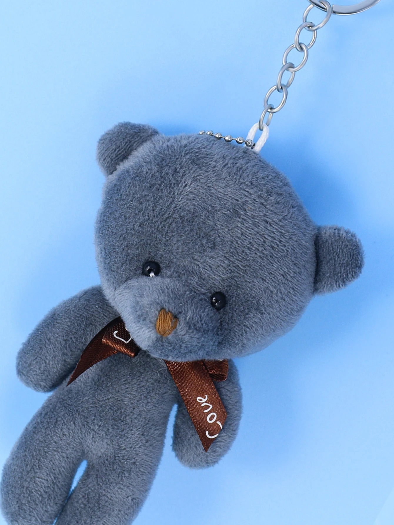 Porte-clés à breloque ours