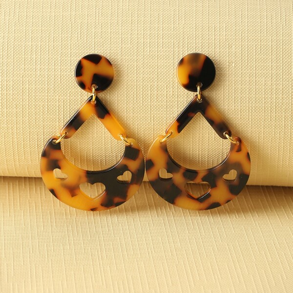 

Water Drop Earrings, Multicolor