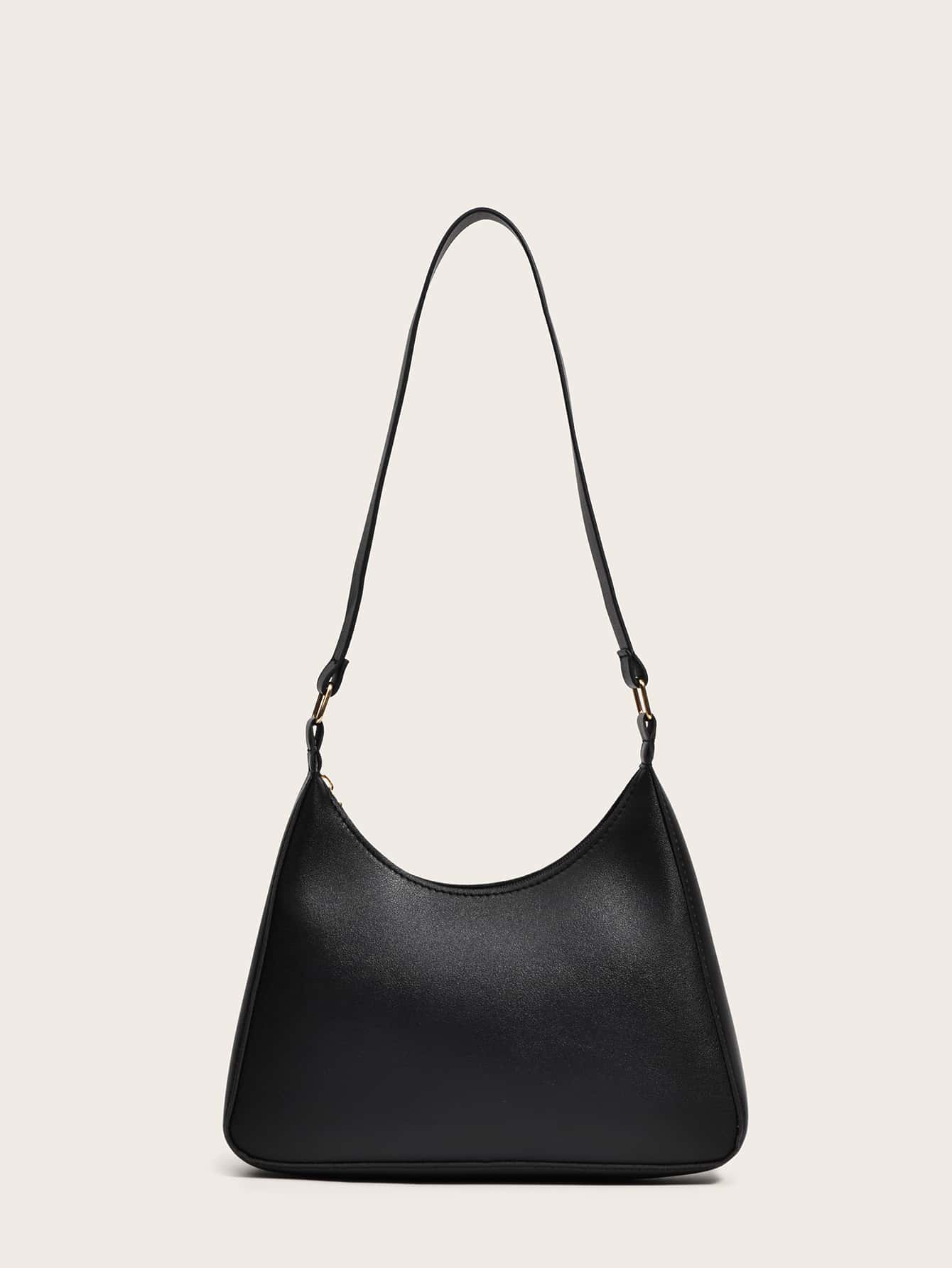 Tối giản Túi đeo vai - màu đen - Xem 1