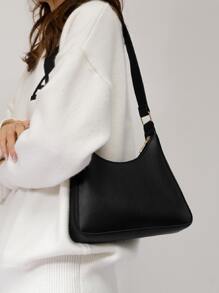 Tối giản Túi đeo vai - màu đen - Xem 8