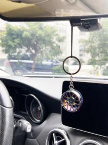 Tire Design Car Ornament - Multicolor - View 1