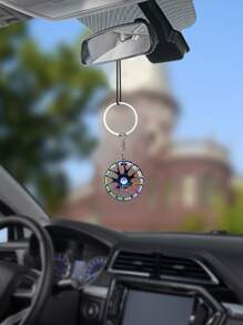Tire Design Car Ornament - Multicolor - View 2