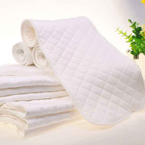 

10pcs Baby Plain Mattress Pad, White