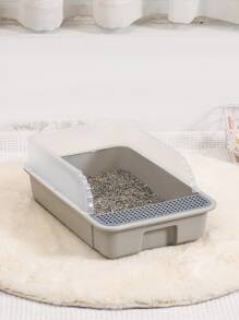 1入組貓砂盆 - 灰色 - 查看 4