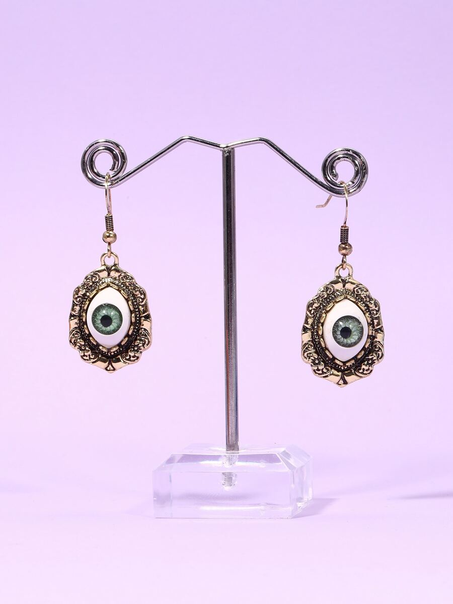 眼睛裝飾耳墜 - 彩色 - 查看 1